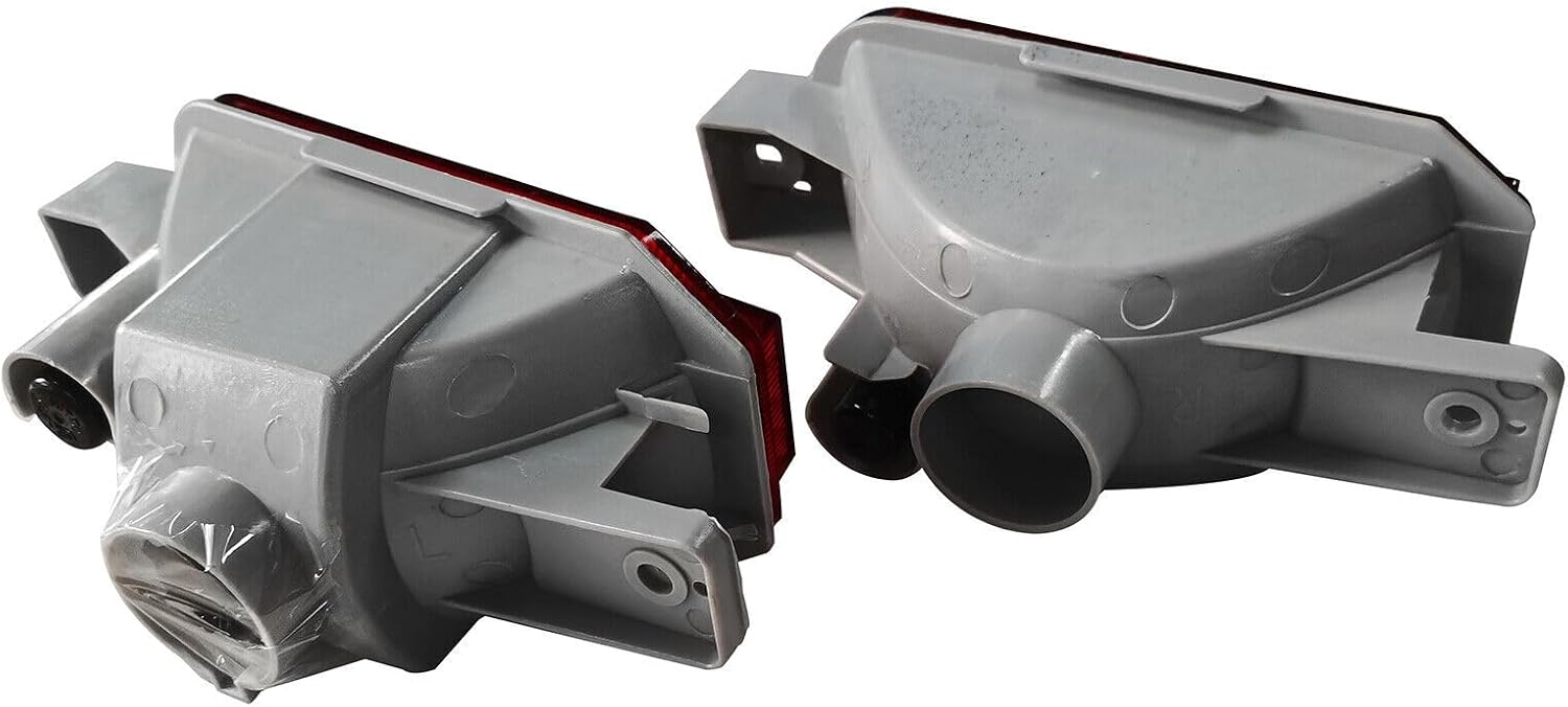 ya 7 8.24 baidi 2-pcs Rear Bumper Fog Lights Tail Lamp Reflector Fit for Honda Crosstour 2010