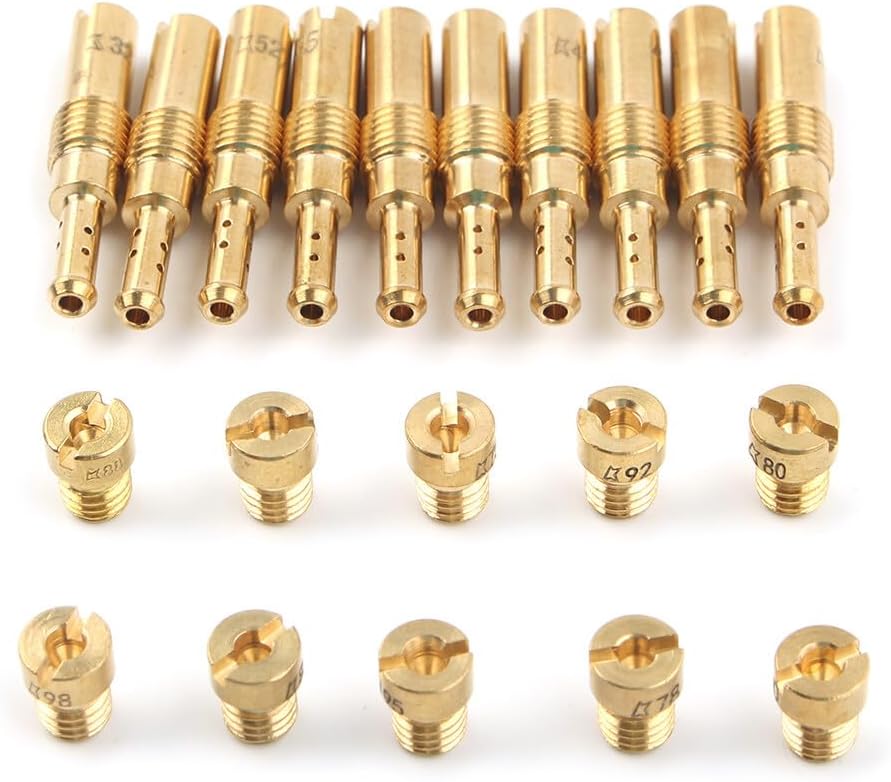 ya 7 8.24 baidi 75-98 Main Jet & 32-55 Slow Jet Kit Fit NSR KSR PWK Keihin OKO CVK Carburetor