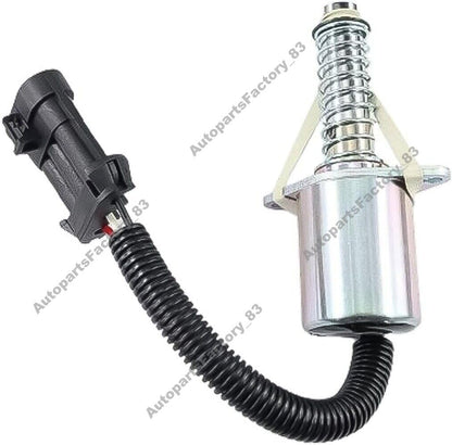 ya 4 8.24 baidi 12V Diesel Shutoff Solenoid Valve 7136559 6681512 for Bobcat Loader 450 453 463
