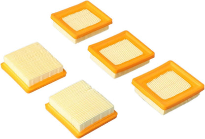 ya 26 10.21 baidi 4180 141 0300 Air Filter 5 Pack for Trimmers KM91R KM131 FS89 FS91 FS111 Replace