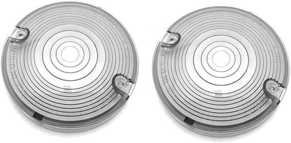 ya 4 8.24 baidi 2X Turn Signal Light Smoked Flat Cover for Harley Davidson Road Electra Glides