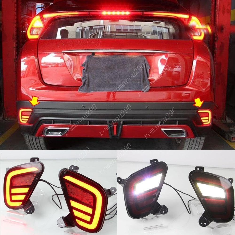 ya 4 8.10 for Mitsubishi Eclipse Cross 2018-2020 LED Brake Lights/Turn Lights/Fog Lamps