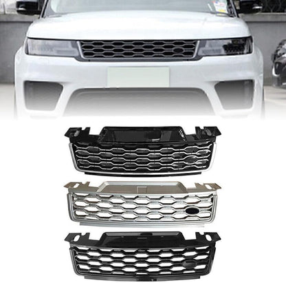 ya 2 8.24 baidi Front Bumper Grille Upper Mesh Grill Replacement Fit for Range for Rover Sport 2018-2021