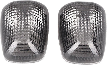 ya 2 8.15 Smoke Turn Signals Indicator Blinker Lens Fit for Suzuki TL1000 KATANA 1997-2004