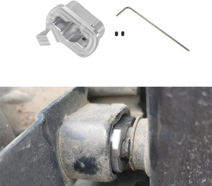 ya 10 9.16 baidi Car Aluminum Tailgate Hinge Bushing Upgraded Kit for Nissan Titan Pickup 2005-24