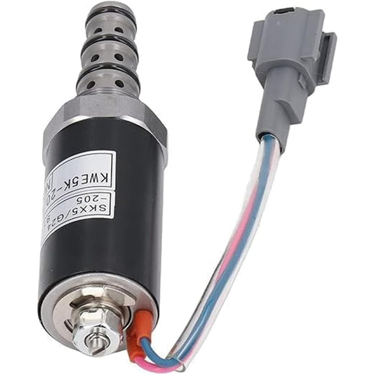 ya 16 10.20 baidi G24D05 KWE5K-20 1PCS Rotary Solenoid Valve Fits for Kato HD820 Excavator