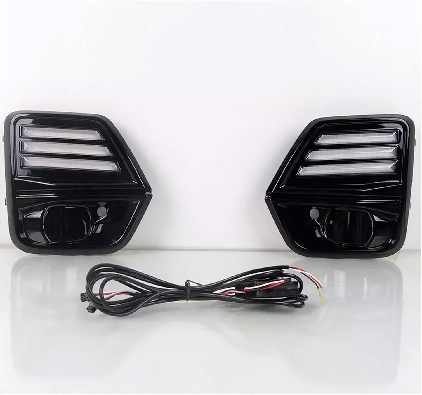 ya 4 8.10 2XLED fog lights daytime running lights with turn signals for Chevrolet Colorado 23-24
