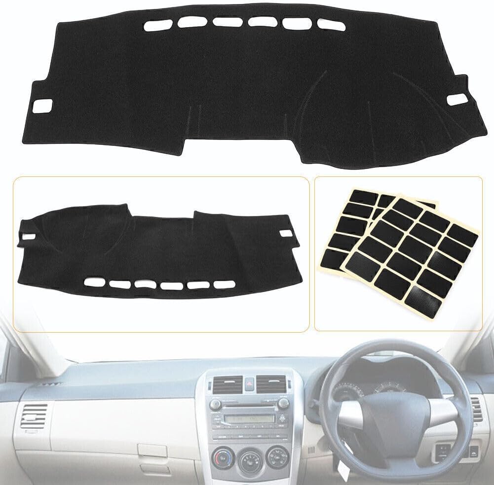 ya 10 9.16 baidi for Toyota for Corolla 2007-2012& Axio 2007-11 Dash Cover Mat Dashboard Pad Dashmat