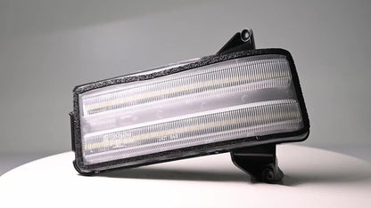 ya 4 8.10 Sequential LED Trailing Mirror Signal Lights for 20+ for Chevrolet for Silverado 2500HD 3500HD