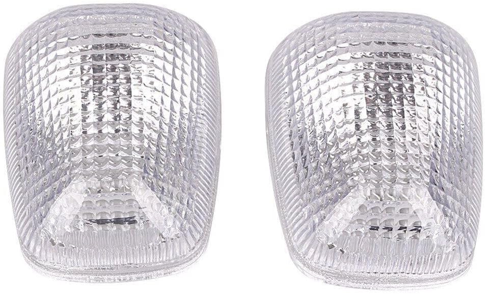 ya 4 8.8.2 Clear Lens Front Turn Signals Cover Shell for Suzuki GSXR600/750 1996-99 TL1000