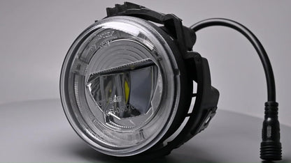 ya 7 8.24 baidi DRL Halo LED Daytime Running Fog Lights for 2008-13 for Subaru WRX STI for Forester 