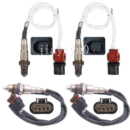 ya 3 8.24 baidi 4pcs Oxygen O2 Sensor o2 1&2 for 2017-2018 2019 2020 for Ford GT V6 3.5L Upper+Lowe