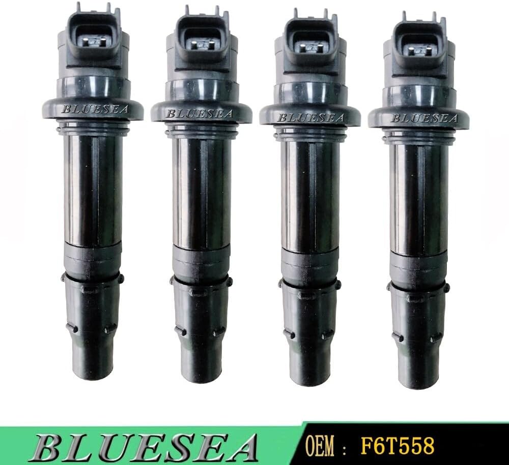 ya 5 8.24 baidi 4 PCS OE F6T558 New Ignition Coils Fits for Yamaha MT-07 R6 RJ15 Bj YZF R1FZ8