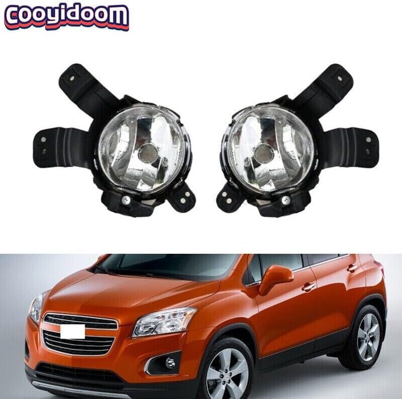 ya 2 8.15 A pair of front bumper fog lights and driving lights suitable for 2013-2016 for Chevrolet Trax