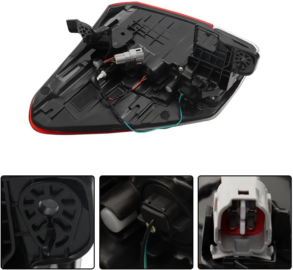 ya 10 9.16 zhengce for Subaru for Forester 2019-2021 Tail Light LED Right Outer/Passenger Side