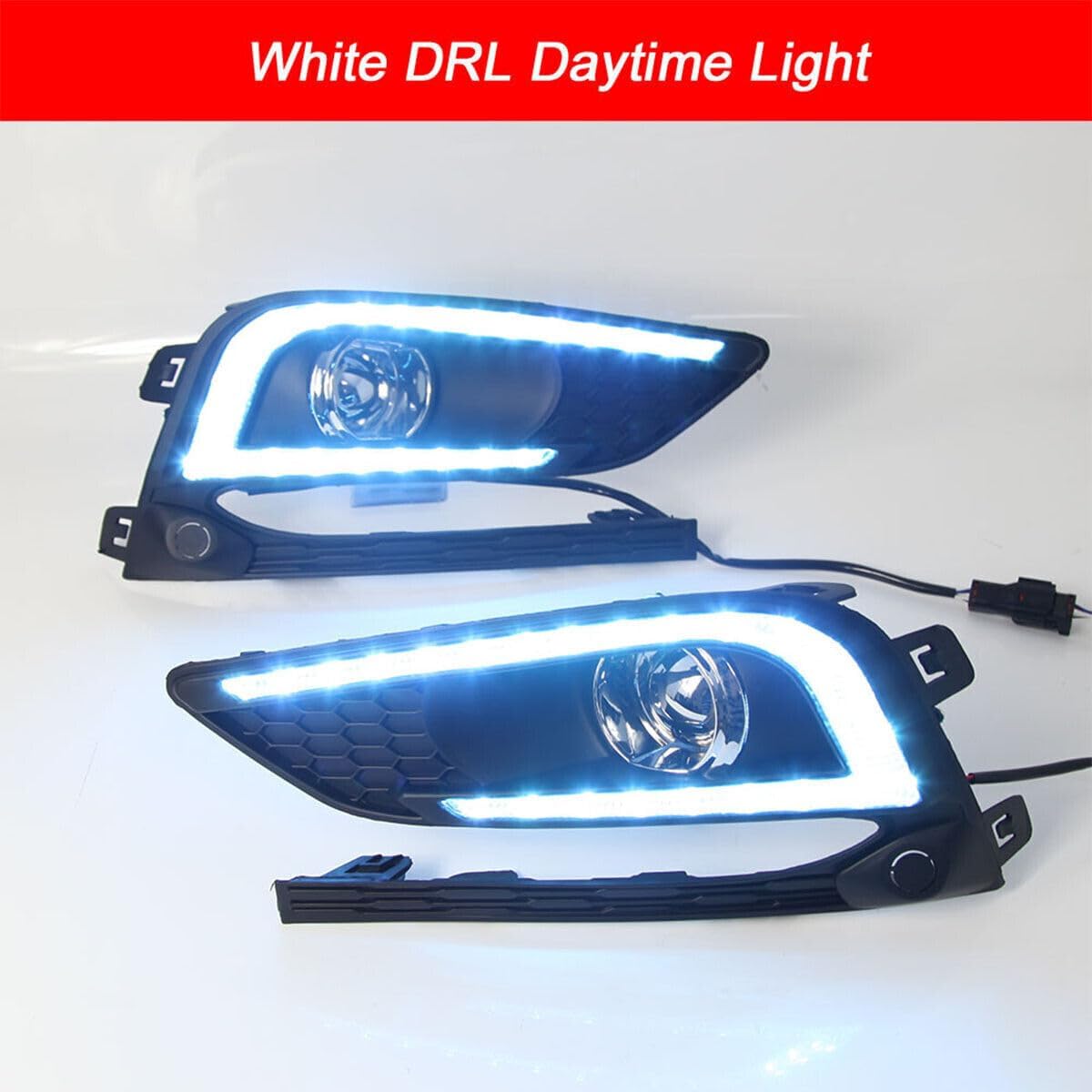ya 2 8.15 Daytime running light LED DRL fog light replacement bumper for Chevrolet Cruze