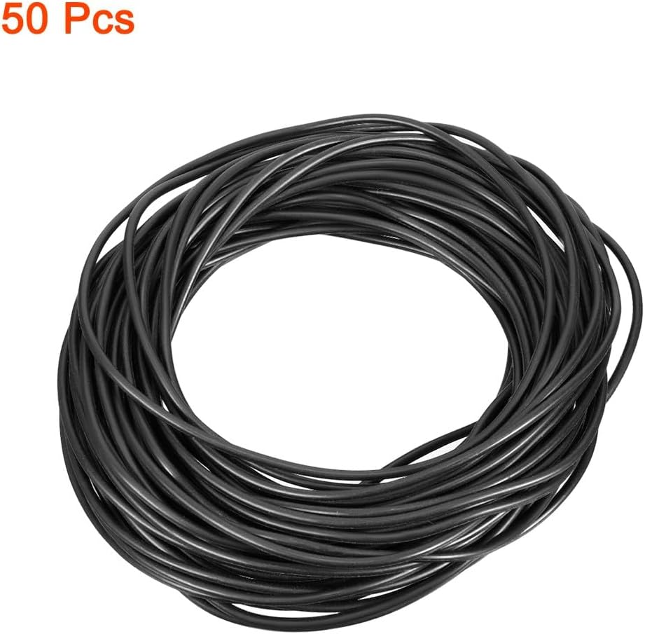ya 4 8.8.2 O-Rings Nitrile Rubber 48mm x 51mm x 1.5mm Seal Rings Sealing Gasket 50pcs