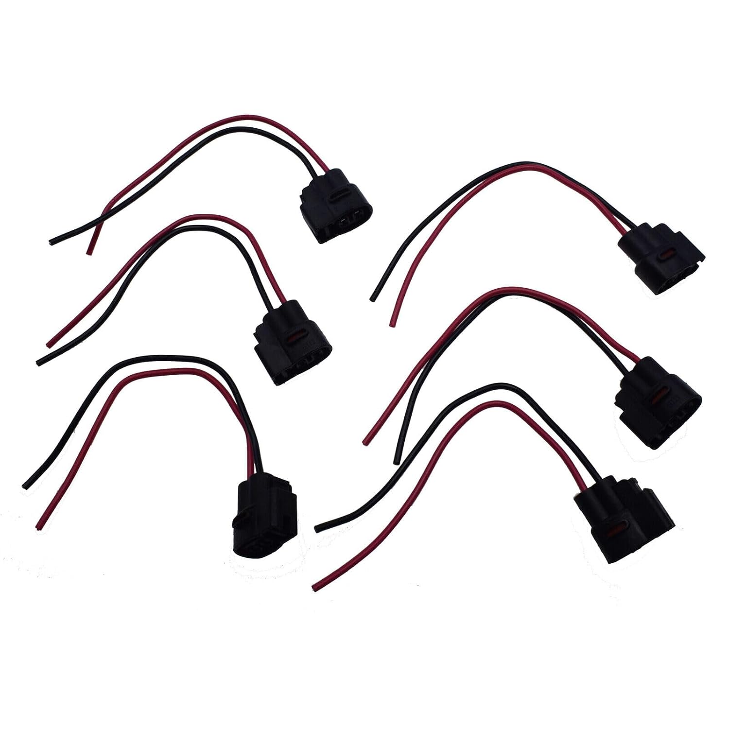 ya 4 8.8 6-Piece Ignition Coil Connector Wire Harness Tail Suitable for Chrysler for Dodge for Plymouth V6