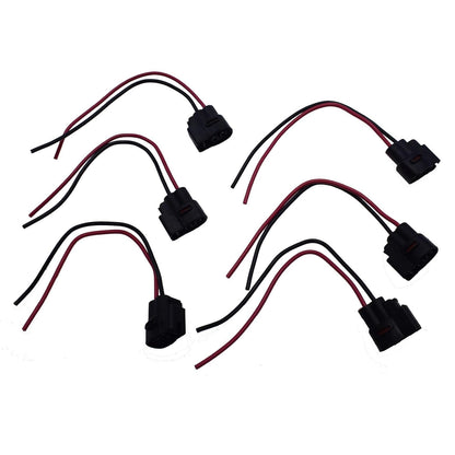 ya 4 8.8 6-Piece Ignition Coil Connector Wire Harness Tail Suitable for Chrysler for Dodge for Plymouth V6