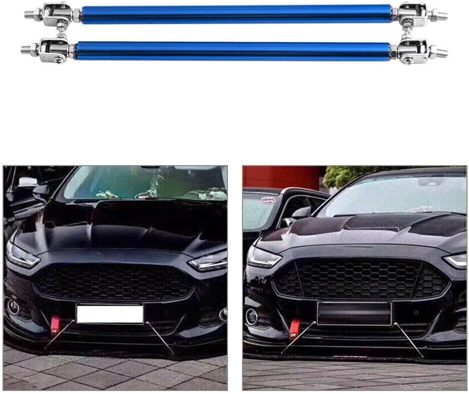ya 6 8.14 2 Pack Adjustable Front Bumper Lip Separator Strut Bar Tie Support Bar Universal 