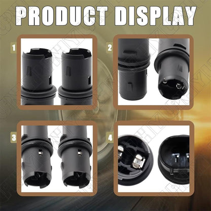 ya 4 8.24 baidi 2¡Á Bulb Socket for BMW E46 E60 E61 E63 E64 E83 E53 for Mini Cooper F55 F56 R55 R56