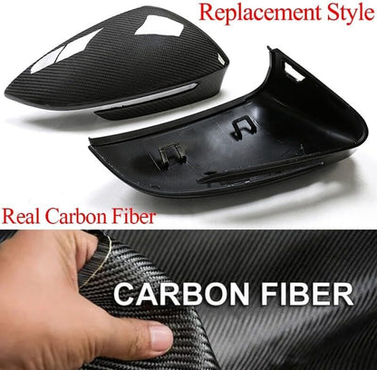 ya 11 9.14 baidifor VW ID.4 ID.6 for Audi Q4 e-tron 2021-2024 Carbon Fiber Mirror Cover