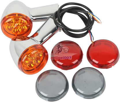 ya 13 9.15 baidi CNC LED turn signals suitable for Harley Sportster 1200 883 48 Custom XL1200C-