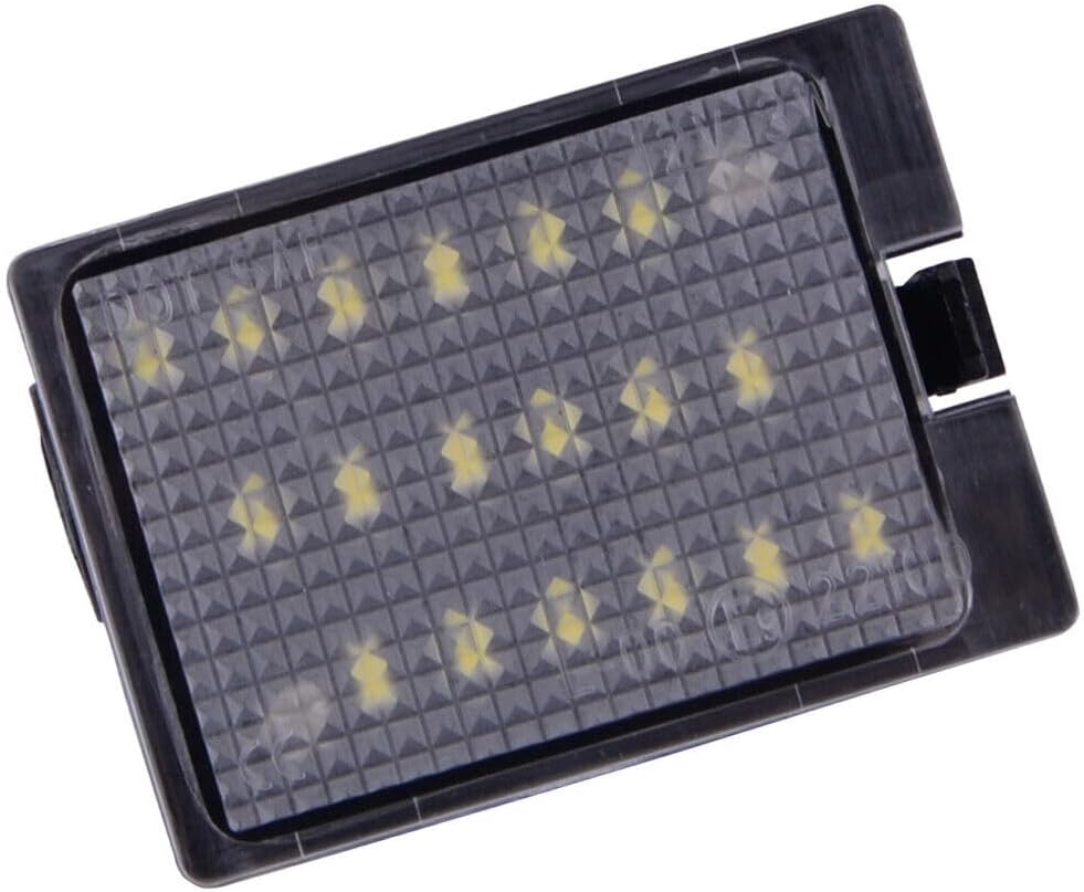 ya 4 8.14 2 Pack Car White LED License Plate Light Assy Fits for Dodge Durango 2014-2018