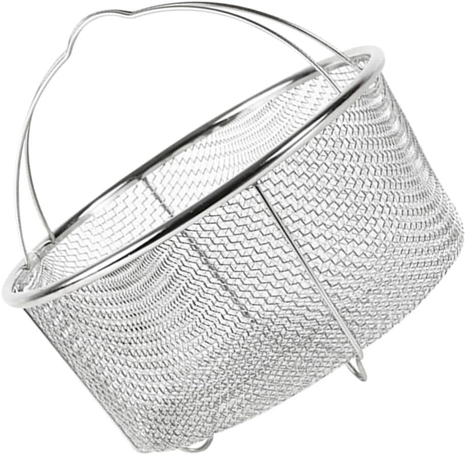 ya 14 9.20 baidi 2 Pcs Portable Basket Wire Draining Stainless Steel Strainer-1
