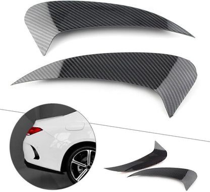 ya 4 8.14 for Mercedes-Benz C257 CLS450 CLS53 2018-2020 Rear Bumper Splitters Body Kit