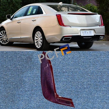 ya 4 8.14 Suitable for Cadillac XTS 2018-2019 left-hand drive car taillight lens housing protective cover replacement 