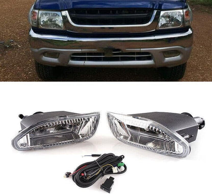 ya 4 8.8 Set Front Bumper Fog Lamp With Bulb Wiring For Hilux Tiger 2003 2004