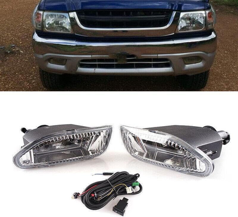 ya 13 9.15 baidi Set Front Bumper Fog Lamp With Bulb Wiring For Hilux Tiger 2003 2004