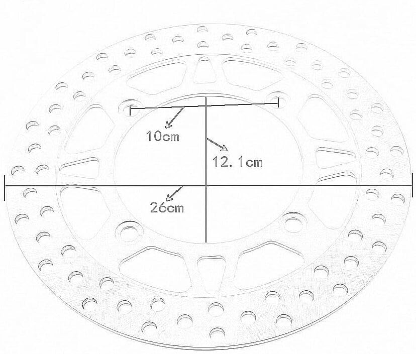ya 13 9.15 baidi Front Brake Disc for Suzuki AN650 Burg for MAN Skywave 650 2001-2003 OE:59211-10G00