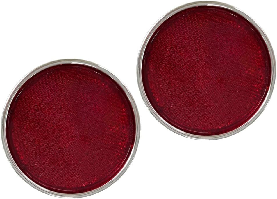 ya 5 8.10 Fits for Land Cruiser FJ25 FJ40 FJ55 1958-1973 2X Reflector Warning Light Lamp