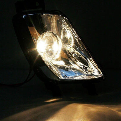 ya 2 8.15 Front bumper fog light with bulb suitable for Peugeot 408 2010-2013 left+right