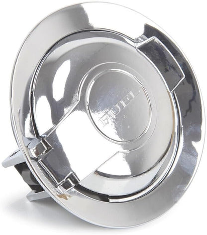 ya 5 8.10 Fuel Gas Door Lid Vapor Edition Chrome Fit for Dodge for Challenger 2008-2017 2018 2019