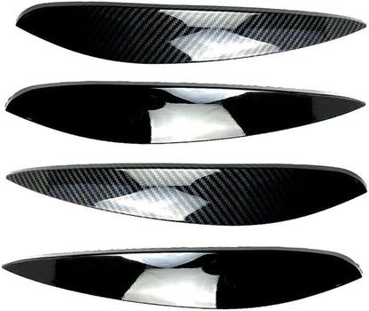 ya 4 8.14 for Mercedes-Benz for Smart 2014+ 2x Headlight Eyelid Lid Eyebrow Cover Trim