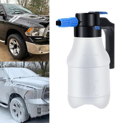 ya 13 9.15 baidi Electric Car Foam Sprayer with USB 1.5 Liters Car Wash Kit Foam Pump Sprayer