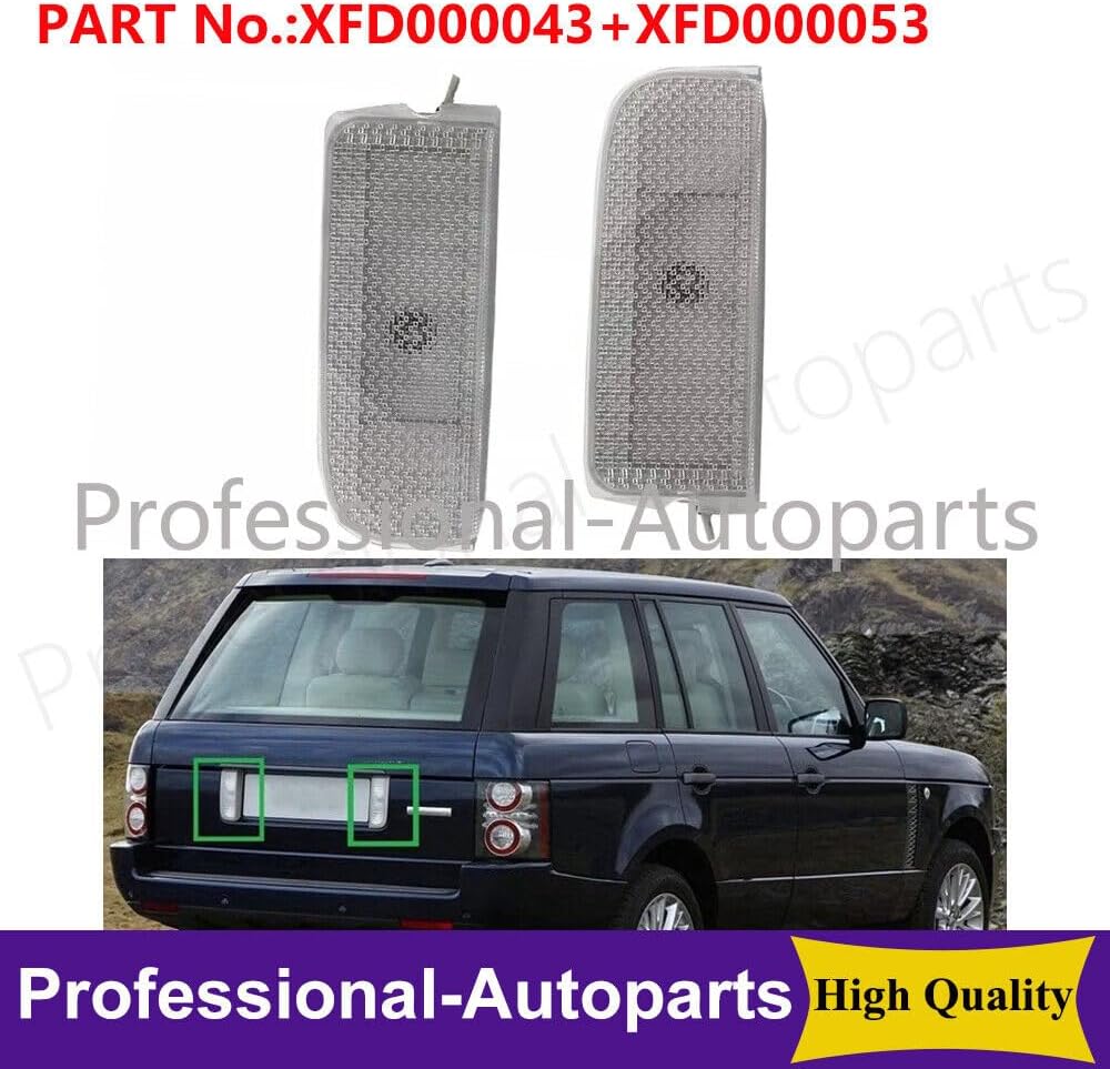 ya 4 8.24 baidi Tailgate Rear Reverse Backup Lights Housing Fits for Land Rover 03-12 for Range Rover