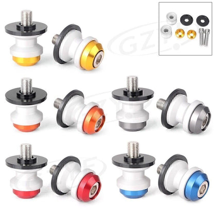 ya 6 8.24 baidi 1PC 10mm CNC Swingarm Sliders Spools fit for Kawasaki Z750 Z750 Z1000 Newly