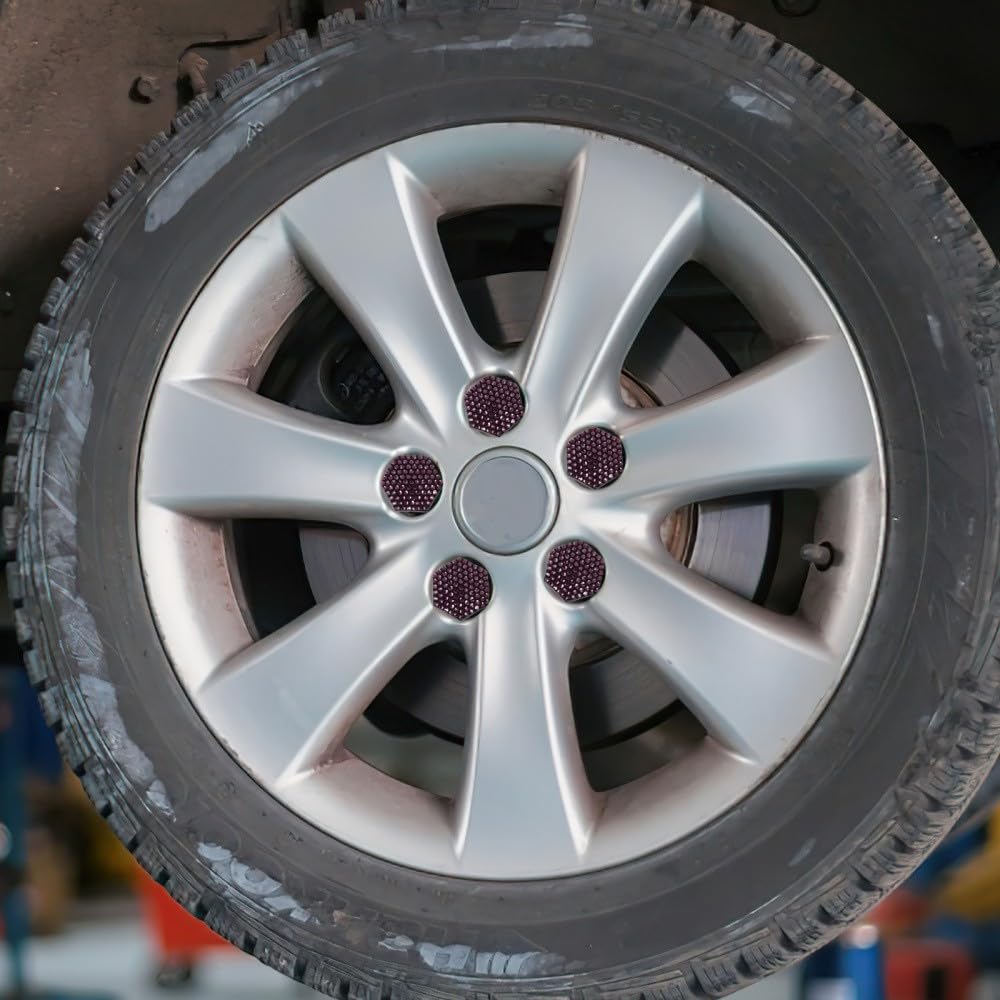ya 13 9.15 baidi 20 Pcs -in Tire Nut Cover Car Wheel Caps Automotive Lug Covers