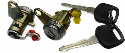 ya 4 8.8.2 Door Lock Cylinder Tumbler with Key for 93-97 for Toyota Geo Prizm for Corolla 6905112340