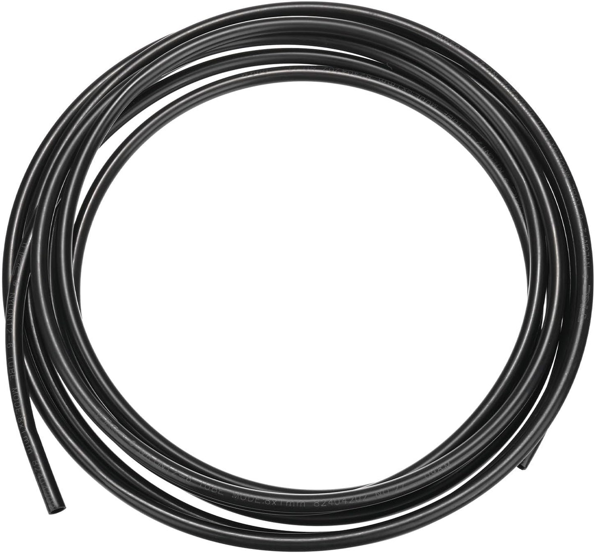 ya 14 9.20 baidi 5 Meter Nylon Hose Tube, 6x8mm(IDxOD) PA6 Pneumatic Air Tubing Black-1