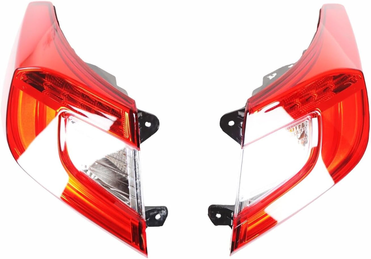 ya 10 9.16 zhengce Pair Tail Lights Rear Brake Lamp for Honda for Accord Sedan 2018-21 Left&Ri