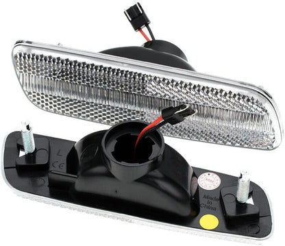 ya 7 8.24 baidi 4 Pack LED Yellow and Red Side Marker Signal Lights Fenders for 2001-2005 for Lexus IS300 