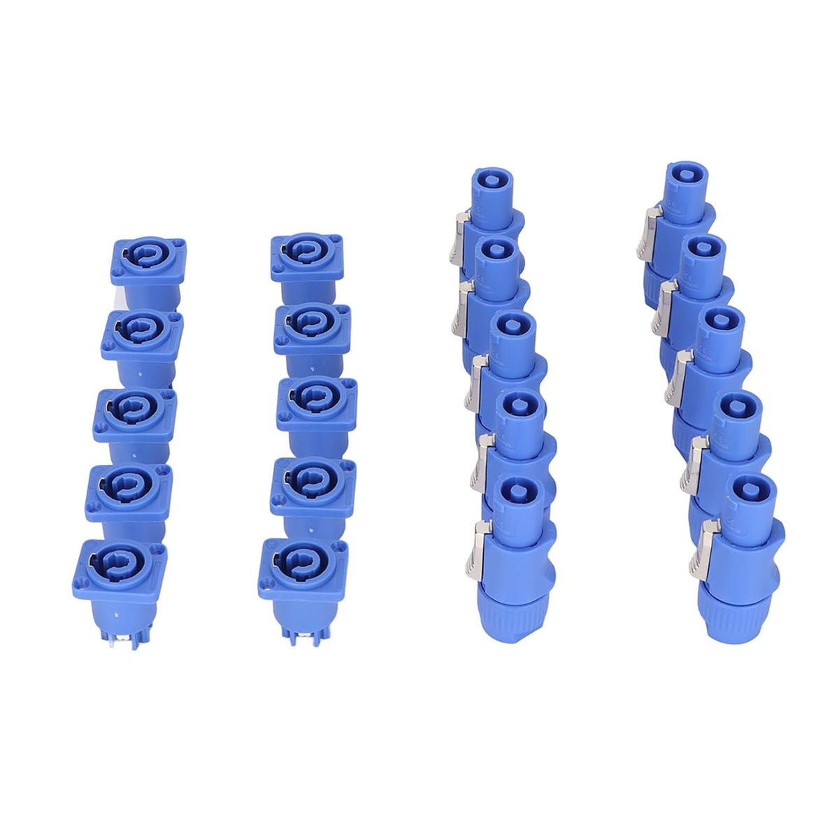 ya 16 10.20 baidi Power Connector Professional Stage Light Power Cable Plug 10 Sets 3 AC Powercon