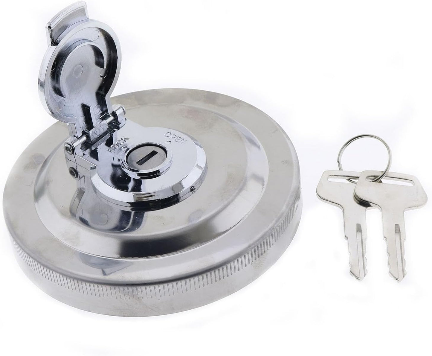 ya 5 8.10 Oil Fuel Tank Cap 423-04-11362 W/2 Keys For Komatsu WA480-6 WA420-3 WA270-7 512