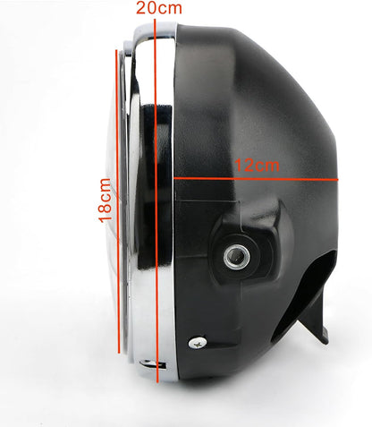 ya 4 8.14 7'' inch Motorcycle Headlight Motorbike Front Light Headlamp for Honda CB Hornet