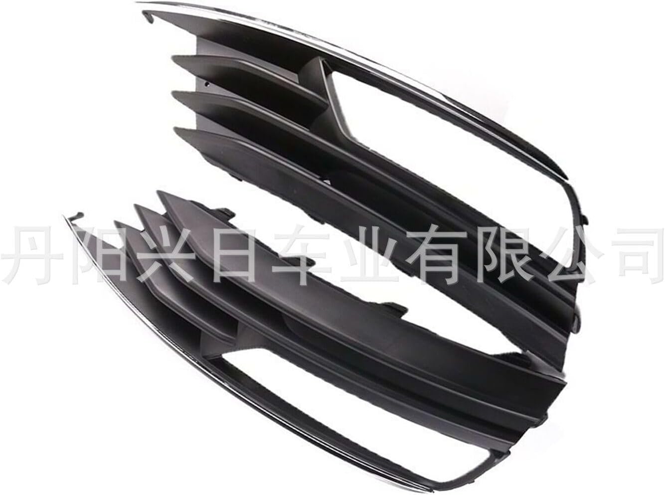 ya 5 8.24 baidi Fit for Audi A3 Quattro SEDAN 2013-2017 Fog Light Cover Lower Grille 1 Pair 2PCS